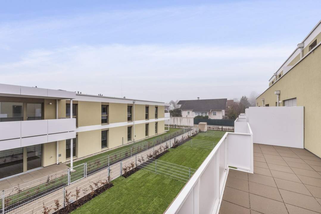 PROVISIONSFREI! 3-Zimmer-Wohnung mit Rundum-Dachterrasse | Zugang von jedem Raum | Großzügig geschnitten