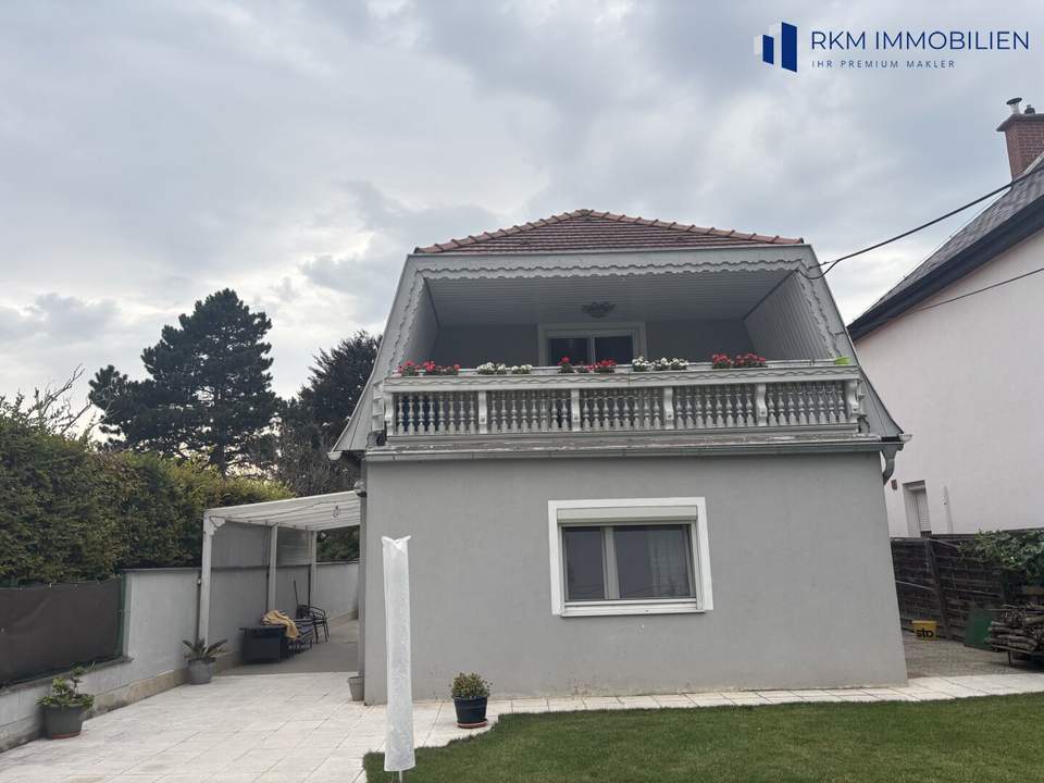 Modernes Einfamilienhaus 4 Zimmer, Loggia, Fernblick – vollsaniert in 1220 Wien!