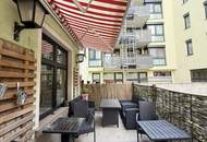 Gastronomielokal zur Miete: Bar, Kaffe, Imbiss, Konditorei mit hofseitigem Gastgarten und Betriebsanlagengenehmigung bis 02:00!