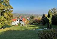 Idyllisch wohnen mit Weitblick – großzügiges Wohnhaus auf großem Grund mit Baulandreserve in Toplage am Waldrand