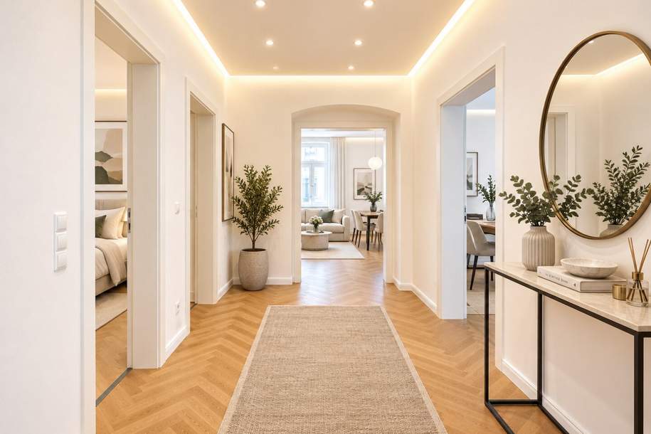 Stilvoll sanierte 3-Zimmer-Wohnung mit Lift in urbaner Bestlage, Wohnung-kauf, 325.000,€, 1160 Wien 16., Ottakring