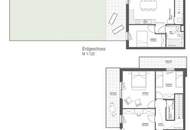 ***Provisionsfrei**NEUE**Helle 121 m² Eigentumswohnung – Erstbezug mit ca.100 m2 Garten, Balkon & Terrasse