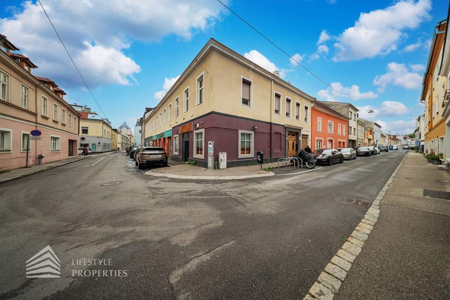 Sanierungsbedürftiges Zinshaus im Stadtkern, Gewerbeobjekt-kauf, 790.000,€, 2700 Wiener Neustadt(Stadt)