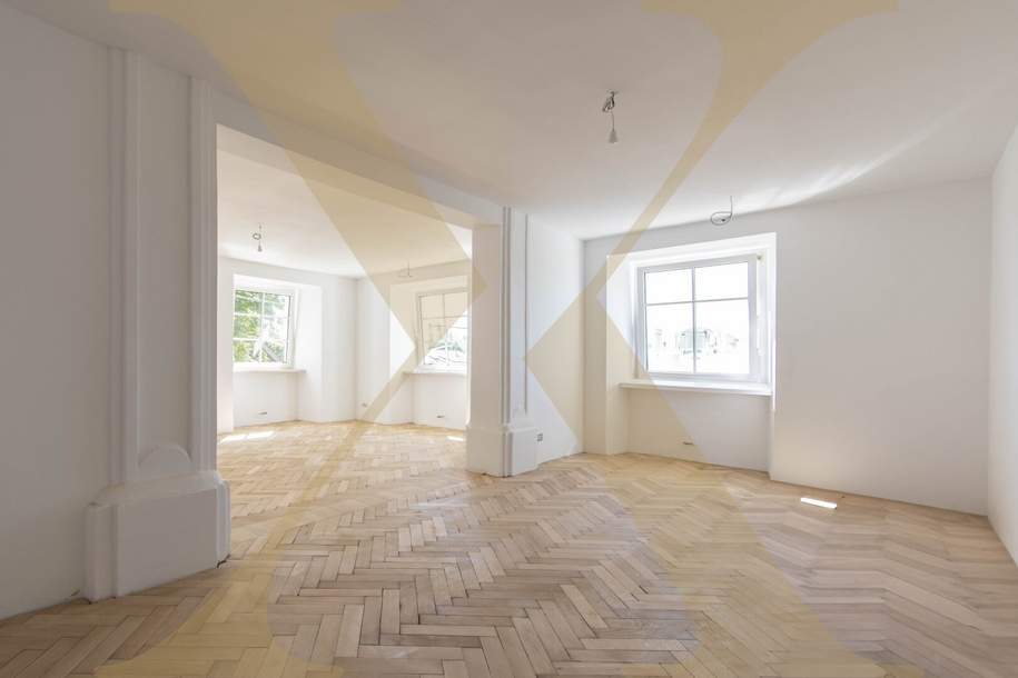 ERSTBEZUG nach Sanierung! Charmante 5-Zimmer-Wohnung mit 2 Bädern im Painherrnhof in Leonding zu vermieten!, Wohnung-miete, 1.386,11,€, 4060 Linz-Land
