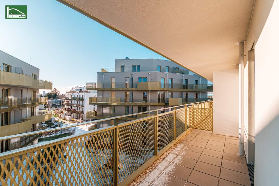 Sonnige 3.Zimmer-Wohnung mit Balkon - hervorragende Ausstattung: Geothermie, Fussbodentemperierung, Sonnenschutz uvm. - Provisionsfrei