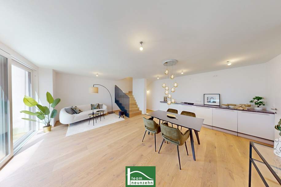 Townhouse mit Grünfläche und Terrasse in Hofruhelage - Altbaucharme trifft modernen Wohngenuss - Tolle Lage beim Fasanviertel. - WOHNTRAUM, Wohnung-miete, 2.498,93,€, 1030 Wien 3., Landstraße
