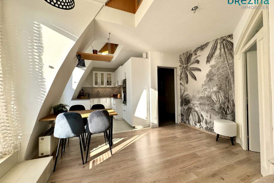 Außergewöhnliche Maisonette Wohnung mit Fernblick, Wohnung-miete, 1.500,00,€, 1220 Wien 22., Donaustadt