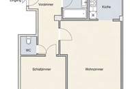 Charmante 2-Zimmer Wohnung mit Blick ins Grüne | U-Bahn-Nähe