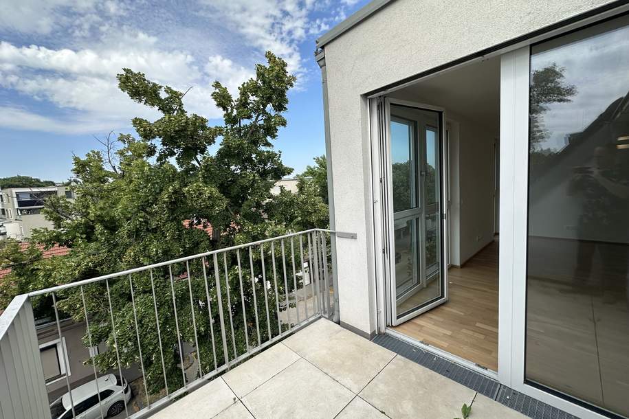 Komfortabel wohnen: 2-Zimmer-Wohnung mit privater Terrasse IN OBERLAA NÄHE U1 NEULAA, Wohnung-miete, 898,90,€, 1100 Wien 10., Favoriten