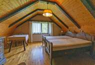 Idyllisches Landhaus in Wohnsiedlung am Waldesrand mitten im Triestingtal, südliches Bergland vor Wien