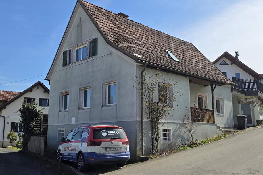 Ein- bzw. Zweifamilienhaus im Zentrum von Jagerberg, Haus-kauf, 139.000,€, 8091 Südoststeiermark