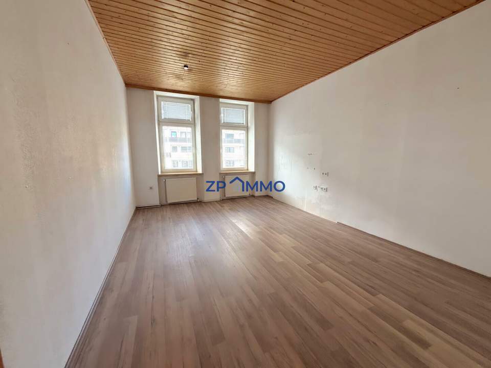 3-Zimmer-Altbauwohnung für Bürozwecke, unbefristet - nähe U1 Hauptbahnhof !