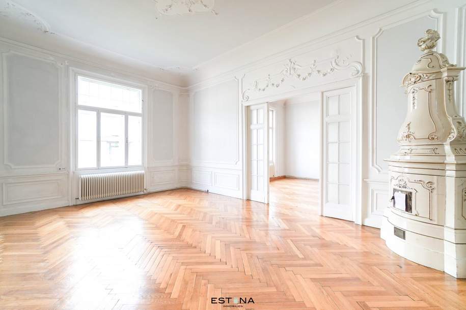 Hochwertige 5-Zimmer-Wohnung mit exklusiven Vorteilen und viel Platz, Wohnung-miete, 5.479,65,€, 1040 Wien 4., Wieden