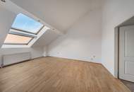 Westseitige Dachgeschoßwohnung mit tollem Grundriss!