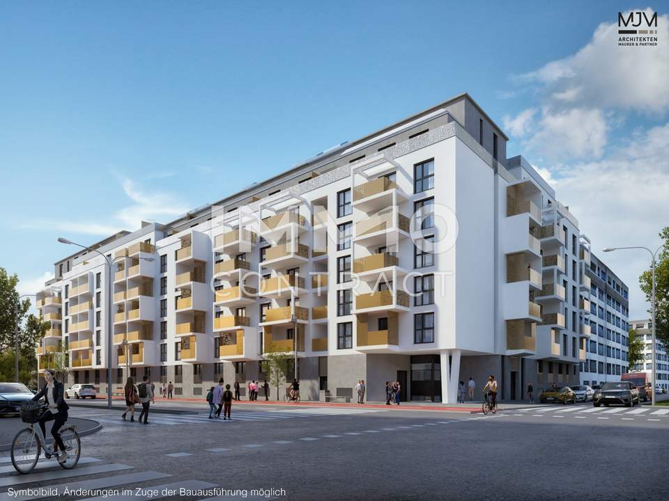 Zwischen Alter Donau & U1 Kagran: Erstbezugswohnung nahe Donau Zentrum & UNO-City
