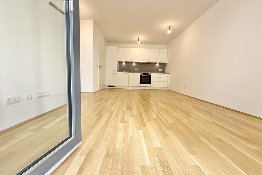 Hier müssen Sie schnell sein - AB SOFORT BEZIEHBAR!! Tolle 3 Zimmerwohnung + Terrasse/Garten! Absolute Ruhelage - Tokiostraße!!, Wohnung-miete, 1.498,99,€, 1220 Wien 22., Donaustadt