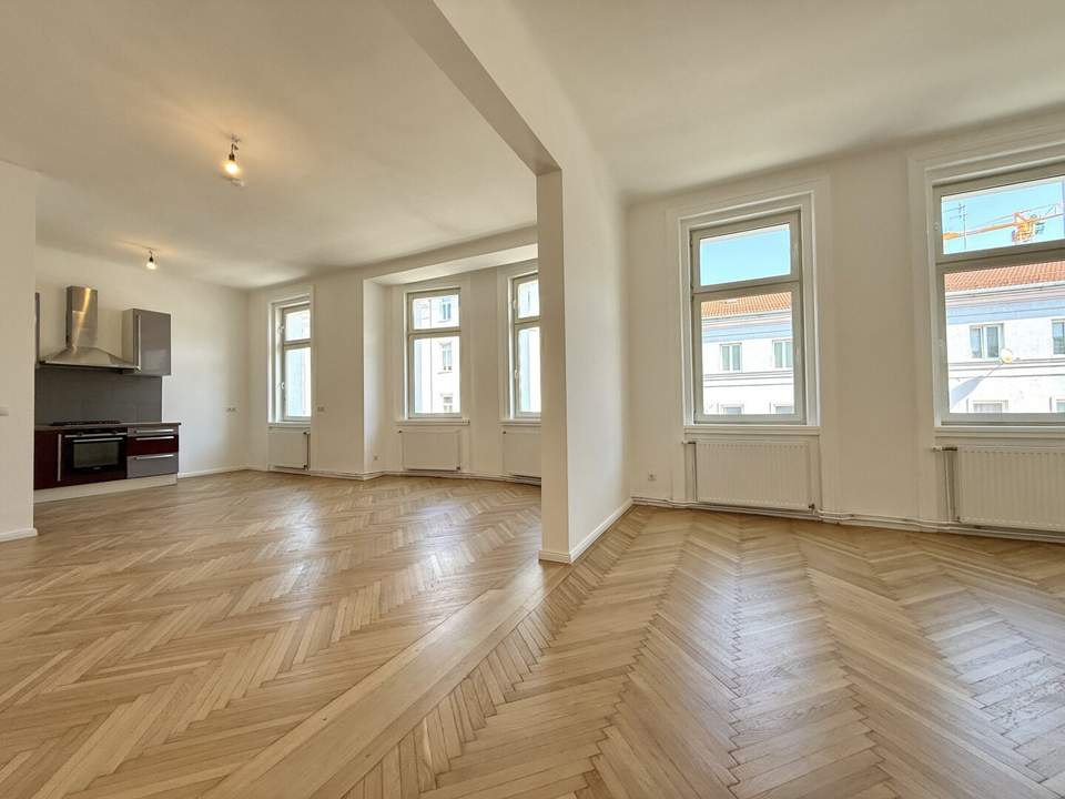 Stilvoll, weitläufig, besonders: 150m² Wohnfläche mit 5 Zimmern für individuelles Wohnen im Loft-Stil