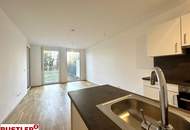 2 Zimmer Wohnung mit 66m² Garten und Blick ins Grüne