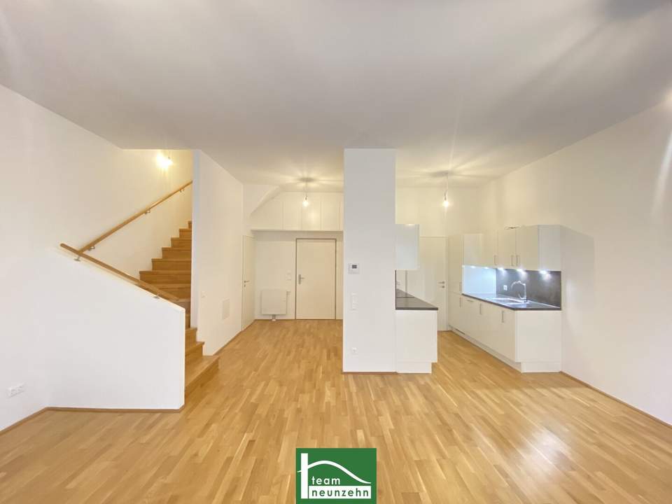 3-Zimmer-Maisonette mit Garten nahe S-Bahn Jedlersdorf, Straßenbahn 26 und SCN! Einbauküche inkludiert - Ab August 2025