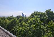 DACHGESCHOSS, INNSTRASSE, 101 m2 Maisonette mit Freiflächen, Wohnküche, 3 Zimmer, Wannenbad, Parketten, Fernblick