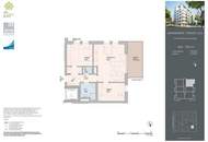 Provisionsfrei: Erstbezug und fertig - kompakte 3 Zimmer Wohnung - Luxuriös im Grünen Wohnen