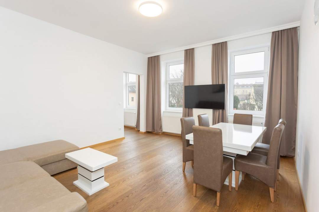 Stilvolle 3-Zimmer-Wohnung mit Top-Möblierung und perfekter Anbindung im 22. Bezirk- sofort Bezugsfertig