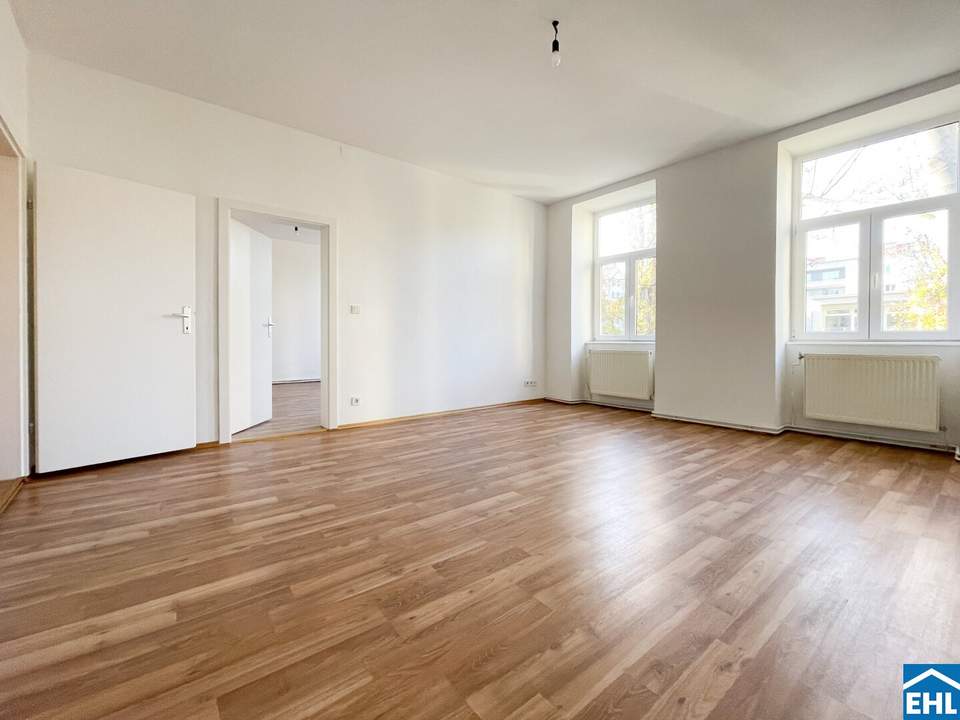 Gemütliche 3-Zimmer-Altbauwohnung mit separater Küche in U-Bahn-Nähe