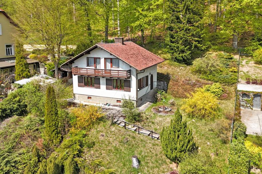 Idyllische Waldrandlage mit Weitblick Nahe Bahnhof Rekawinkel, Haus-kauf, 390.000,€, 3031 Sankt Pölten(Land)