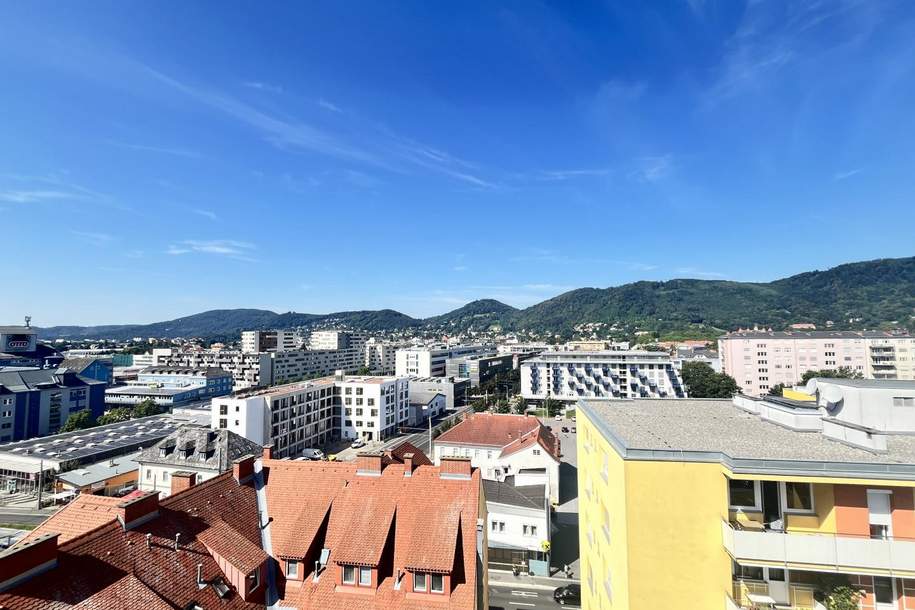 2 Zimmer, fantastischer Ausblick inklusive, Nähe FH Joanneum!, Wohnung-miete, 558,99,€, 8020 Graz(Stadt)