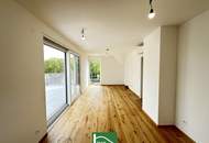 Gotthelf Living - Klimatisierte Erstbezugs-Dachgeschosswohnung nahe U2 Aspernstraße mit großer Terrasse und Schrankraum - PROVISIONSFREI! Lift bis in die Wohnung!