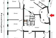 Moderne 7er WG-Geignete Wohnung in TOP Lage mit Klima und Beschattung