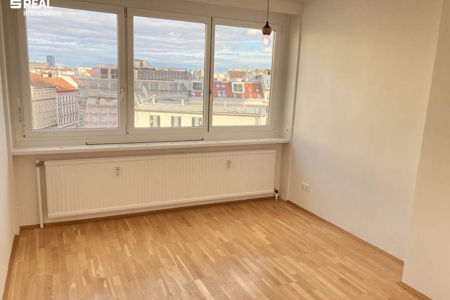 helle 1,5 Zimmer-Wohnung mit Fernblick in Toplage, Wohnung-miete, 690,00,€, 1030 Wien 3., Landstraße