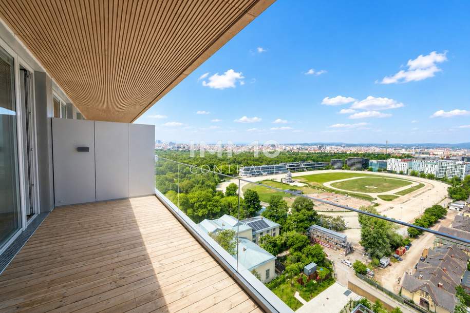 PRATER. INFINITY POOL. PROVISIONSFREI - Exklusiver Wohnturm, Wohnung-kauf, 780.100,€, 1020 Wien 2., Leopoldstadt