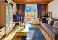 Wohnen mit Bergblick – 2-Zimmer-Mietwohnung mit zwei Balkonen in Bramberg am Wildkogel