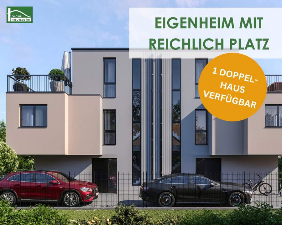 Ihr modernes Doppelhaus: Wohntraum mit Garten und exklusiver Ausstattung. - WOHNTRAUM