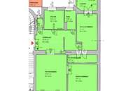Repräsentatives Wohnen im Stilaltbau mit Balkon