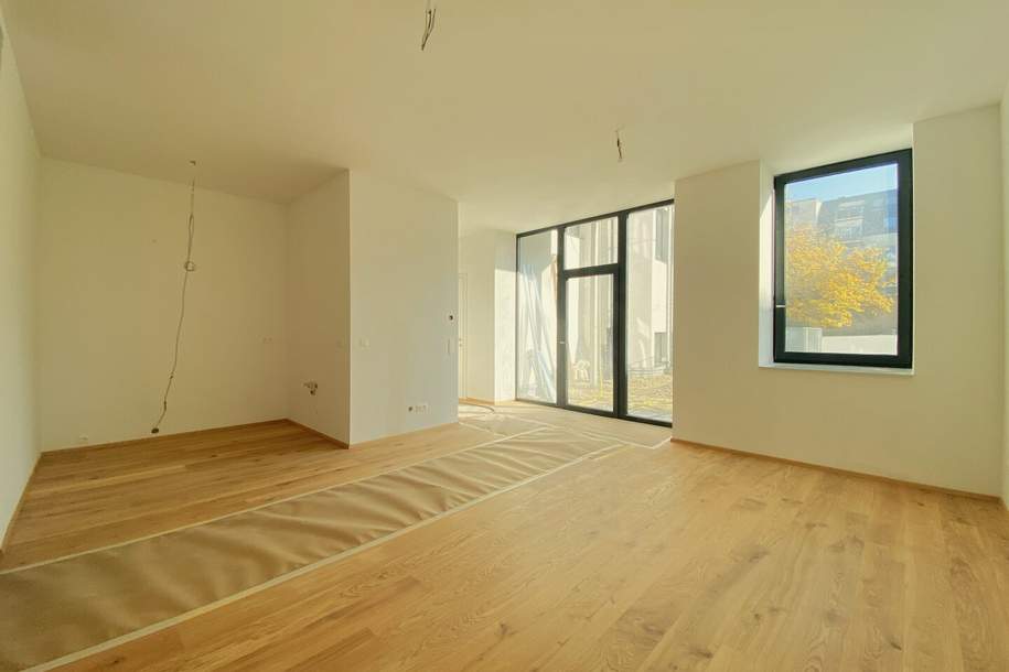 Revitalisierte 3-Zimmer Altbauwohnung mit großzügiger Verglasung und südostseitiger Innenhofterrasse | Fernwärme, Wohnung-kauf, 480.000,€, 1150 Wien 15., Rudolfsheim-Fünfhaus