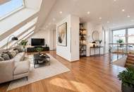 PENTHOUSE MIT WEITBLICK I Mariahilfer Straße I ca.100 m² TERRASSE I Klimaanlage &amp; Fußbodenheizung I U-Bahn Nähe I 7-Zimmer und 3 Bäder