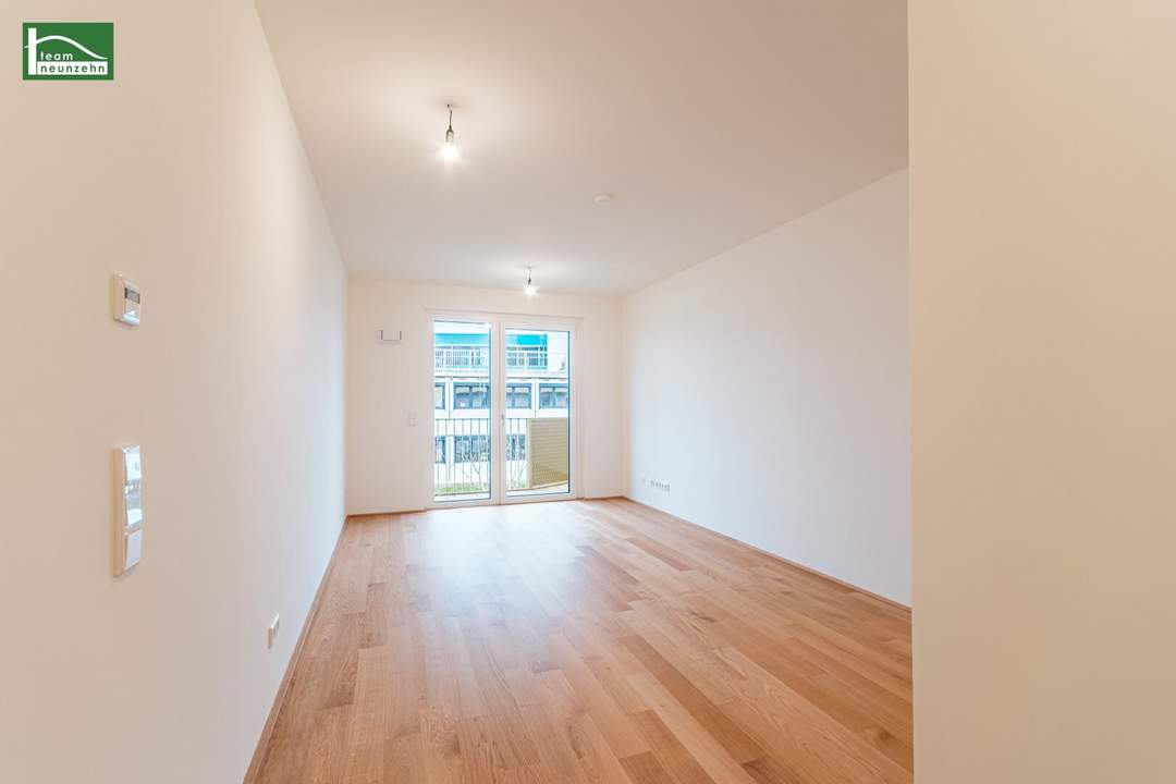 Hochwertige 2-Zimmer-Wohnung im energieeffizenten Neubauprojekt Hirschfeld - Naturnah wohnen