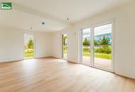Wie ein Haus ... nur besser _ Erdgeschosswohnung mit großem Garten im Hirschfeld mit effizienter Erdwärme-Heizung
