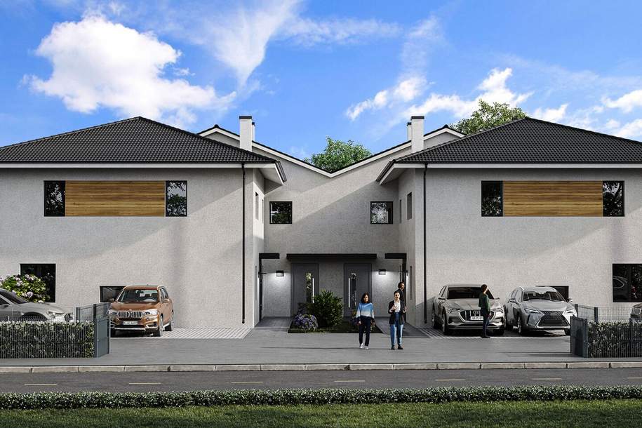 Erstbezug: Exklusives Wohnen am Fuße des Bisambergs – Ihr neues Zuhause in 2103 Langenzersdorf, Haus-kauf, 450.000,€, 2103 Korneuburg