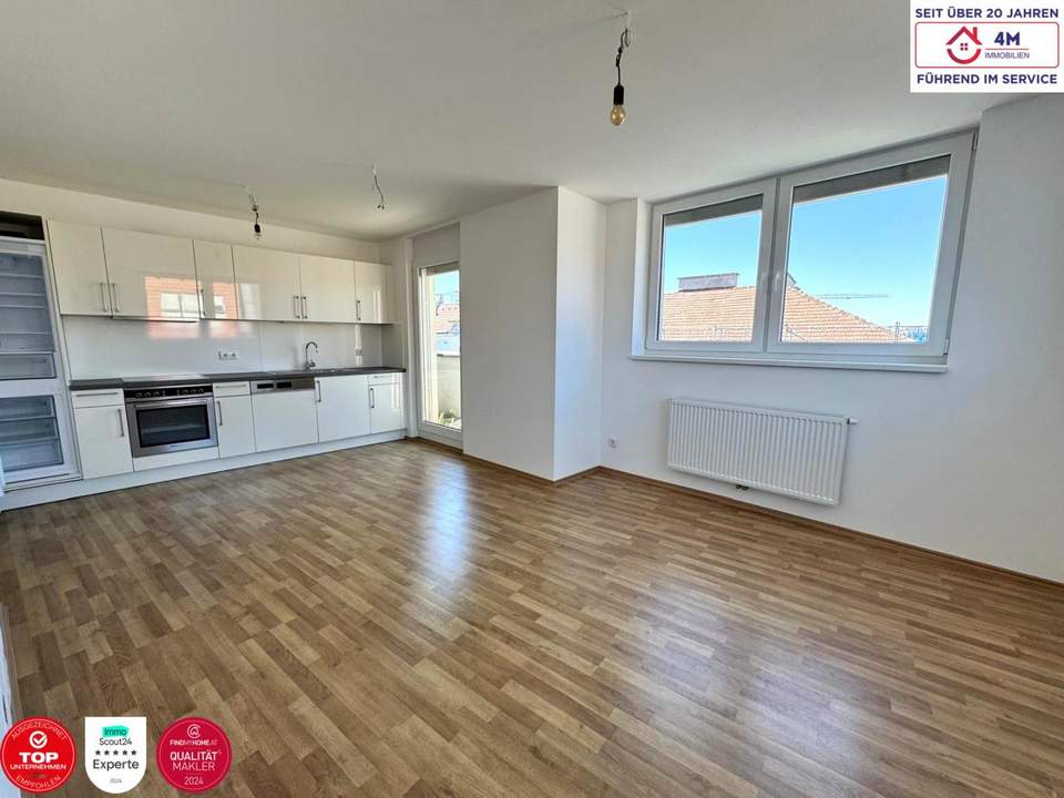 Moderne DG-Maisonette mit Terrasse & 2 Balkonen – 4-Zimmer-Wohntraum in 1140 Wien