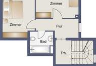 Moderne Maisonettewohnung auf drei Ebenen mit Balkon, Klimaanlage und eigenem Stellplatz
