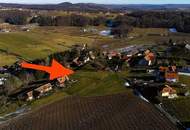 Sonniges Baugrundstück in sanfter Hanglage in wunderschöner Weinregion!