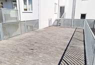 U3-NÄHE, LORYSTRASSE, 61 m2 Neubau mit 45 m2 Terrasse, 2 Zimmer, Einbauküche, Wannenbad, Garage möglich, 3. Liftstock