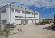 1A Gewerbebetrieb mit Halle und Büroräumen: Erstbezug mit Top-Ausstattung!