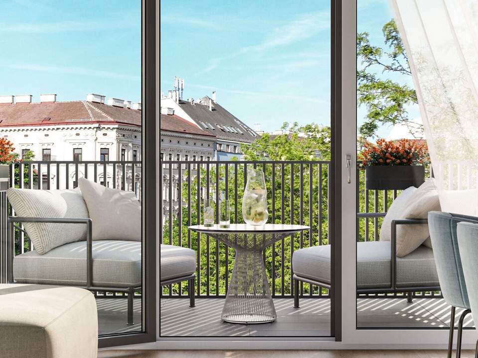 THE ARIK - Urban und Grün – 4 Zimmer im DG mit Freiraum