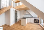 lichtdurchflutete und hochwertig ausgestattete Single-DG-Maisonette in der Czerningasse