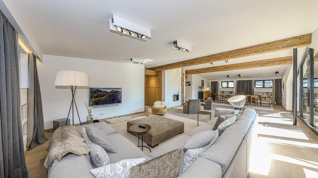 Luxuriöses Stadt-Penthouse mit Panoramablick