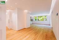 Exklusive Gartenwohnung in absoluter Ruhelage im 18. Bezirk – 5 Zimmer | Terrasse, Garten, Pool & Sauna